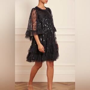 Needles & Thread Sequin Dash Mini Dress